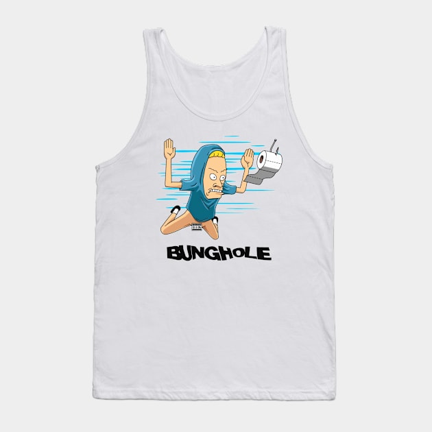 Nevermind Bunghole Beavis Tank Top by EvangelistaPro